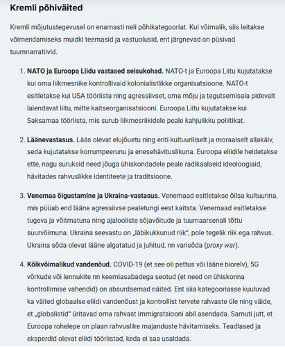 Kremli narratiivid