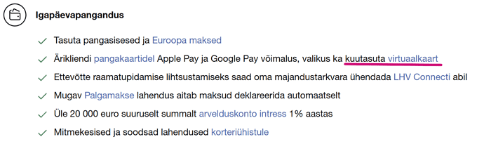 Ettevõtte igapäevapangandus