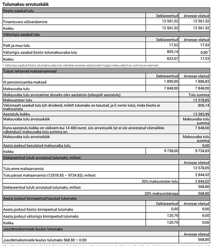lapse tm arvutuskäik