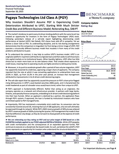 PGY upst Benchmark 2025-09